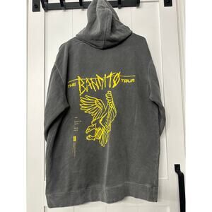 Twenty One Pilots Hoodie Mens Medium Gray Bandito Band Tour 2019 Sweatshirt Sz L